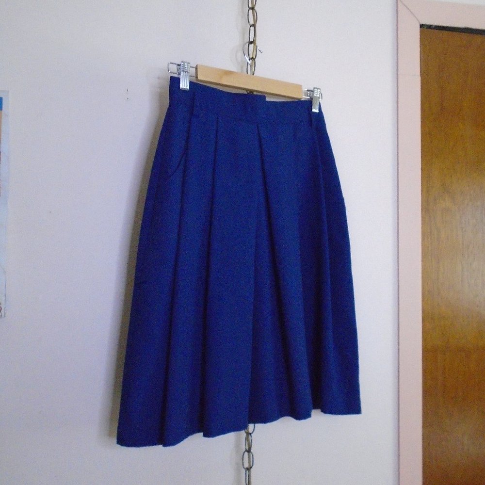 Vintage Casablanca Pleated Skirt 1980s 90s